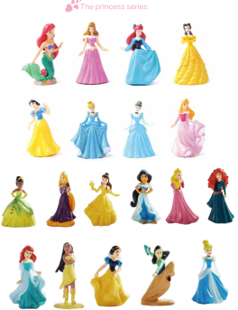 3cm princess figurine toy-Eco friendly-Cute-Eco friendly PVC-soft rubber toy-soft toy-collectible-surprise-animal-figurine-toy-miniature-figurines-toy-manufacturer